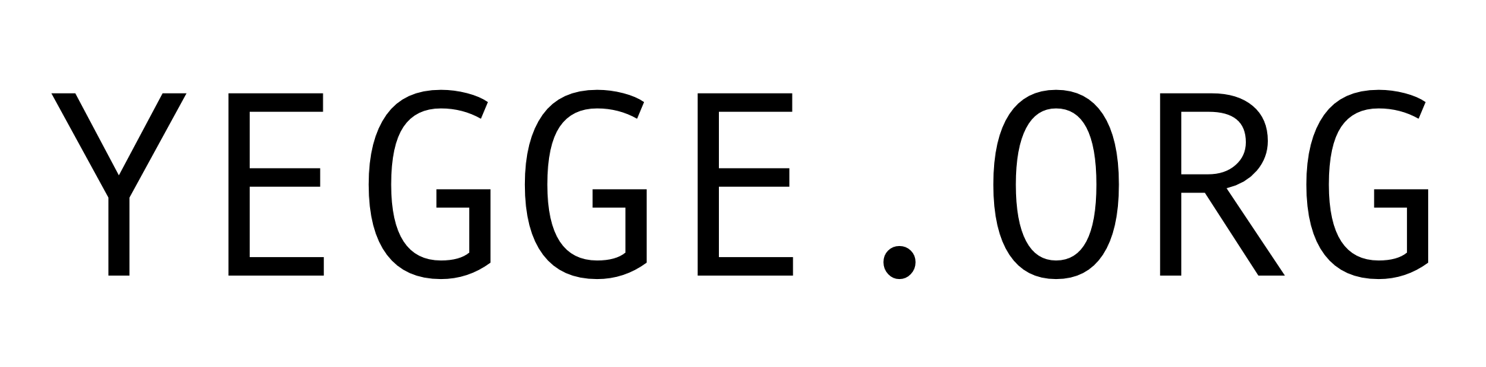 YEGGE.ORG